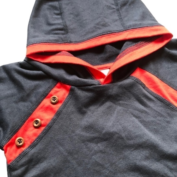 Tommy Bahama Long Sleeve Hoodie T-shirt Blue Red Size 2T - Picture 2 of 8